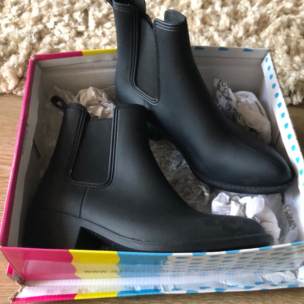 Jeffrey Campbell rain boots